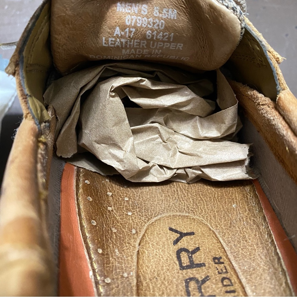 Sperry Top Sider Men's Tan Boat Shoes Casual Size 8.5 M - Picture 10 of 10